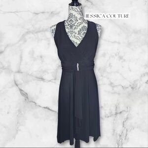 JESSICA Sleeveless Little Black Dress - Medium (No Tag)